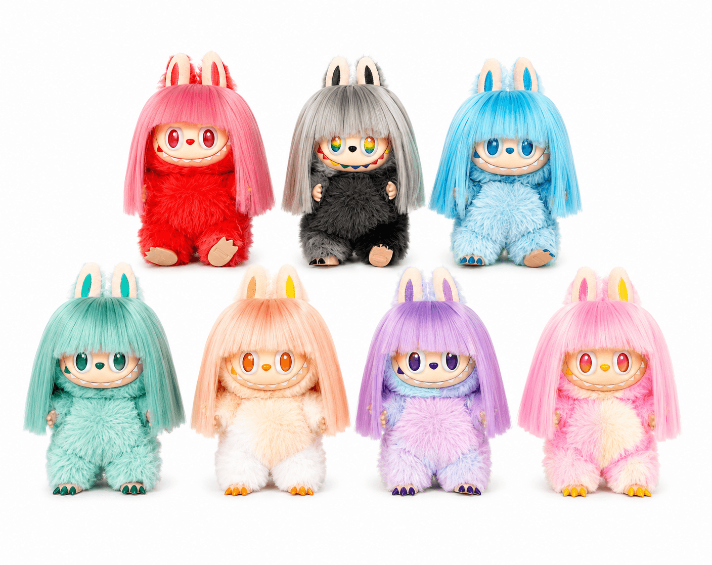AUDORI SISILI Candy Iridescence Straight Bangs Mini Collectible Doll Wig wholesale style preview