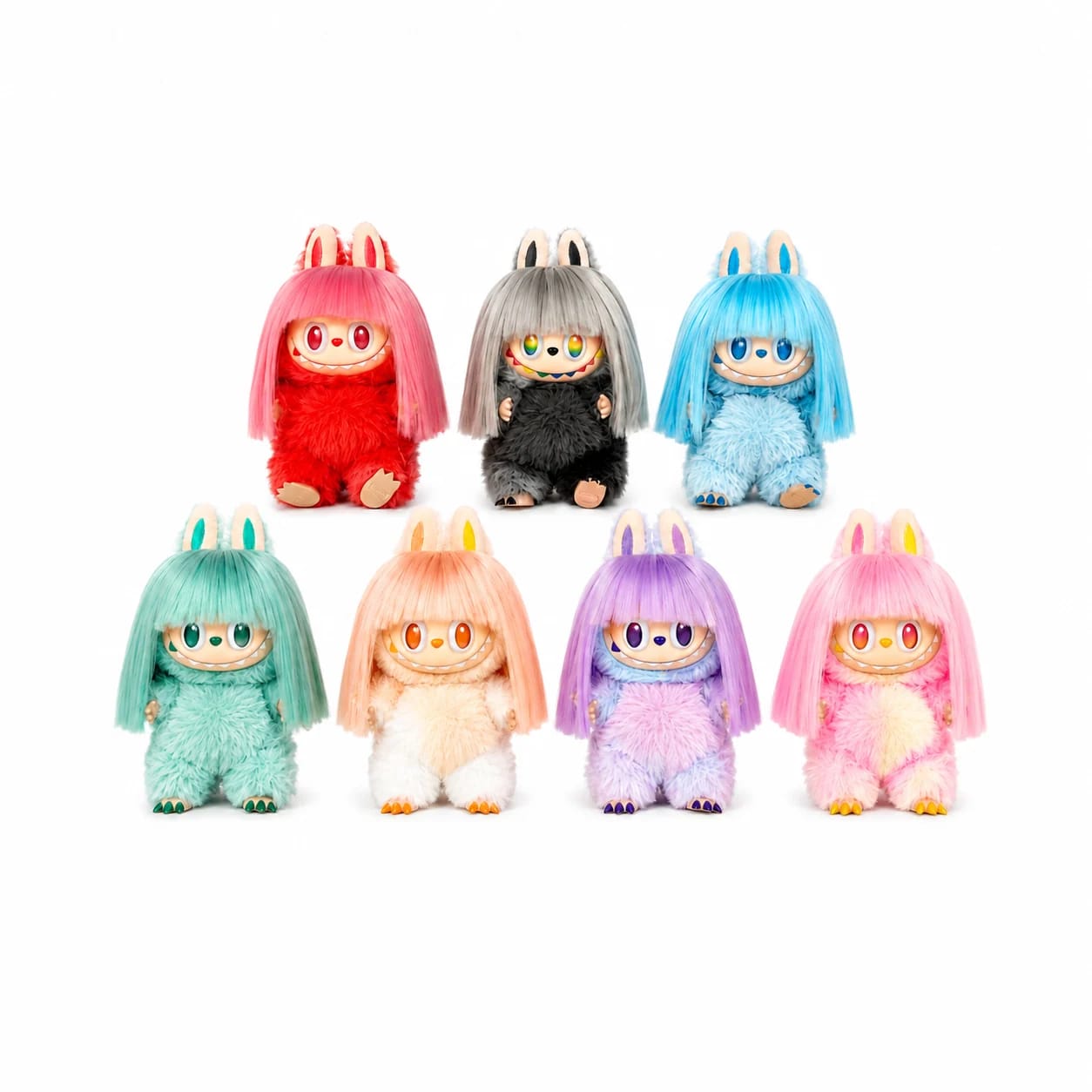 AUDORI SISILI Candy Iridescence Straight Bangs Mini Collectible Doll Wig wholesale style preview
